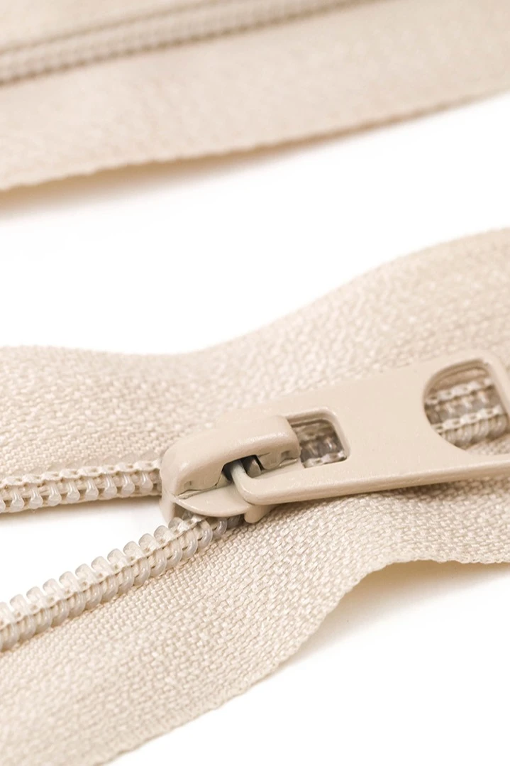 Молния спиральная рaзъемная 80 см, тип 5, бежевая#2