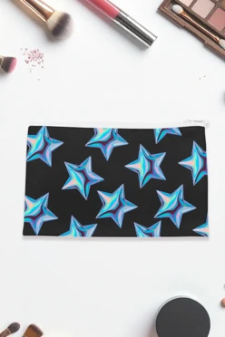 Косметичка Астра 22х13 см, с принтом "Stars"#1 Косметичка Астра 22х13 см, с принтом "Stars"#1