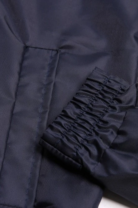 Ветровка Рэйн унисекс, однотонная темно-синяя#3