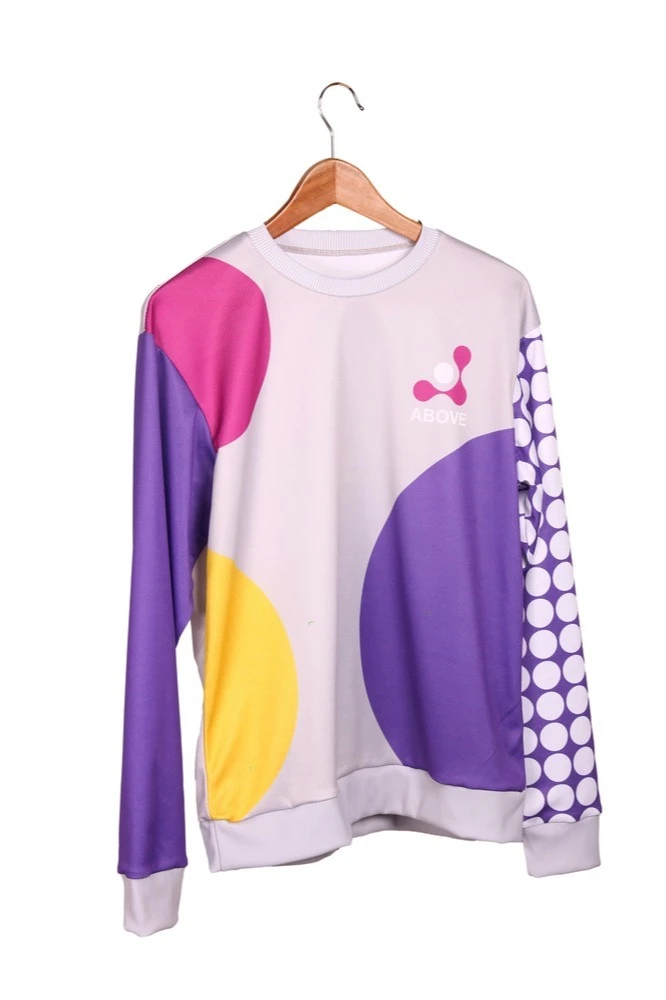 Свитшот Гарри унисекс из адидаса с полной запечаткой "Above"#3