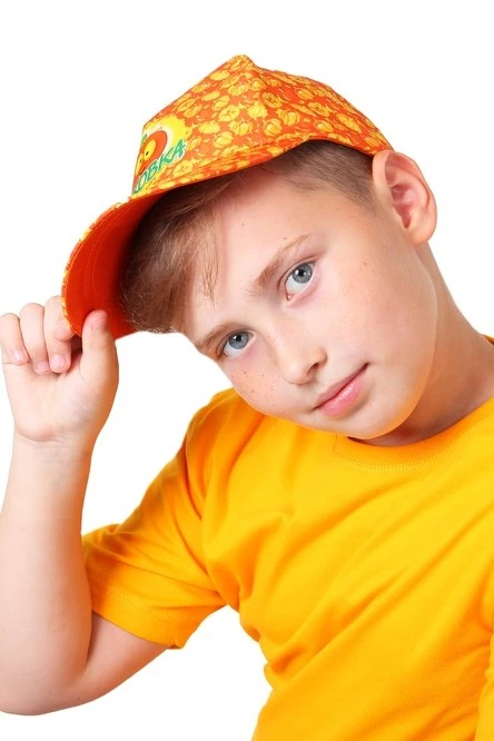 Бейсболка Стандарт детская с полной запечаткой (полиэстер) "Pumpkin"#2