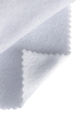 Ткань Флис белый 280 гр/м², 100% пэ, 160 см#2