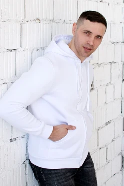 Балахон Рик из футера унисекс, однотонный#3