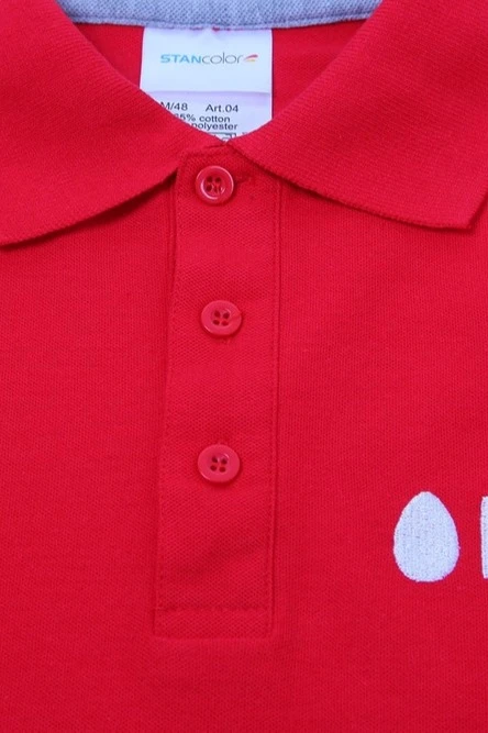 Поло Нэкст унисекс (Stan), однотонная "MTS"#1