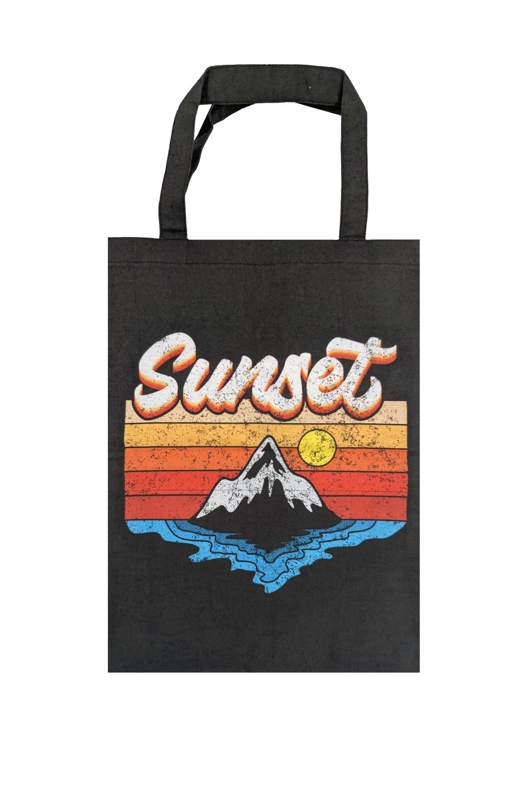 Купить сумку Айрис из льна 30х40, печать с двух сторон "Sunset"