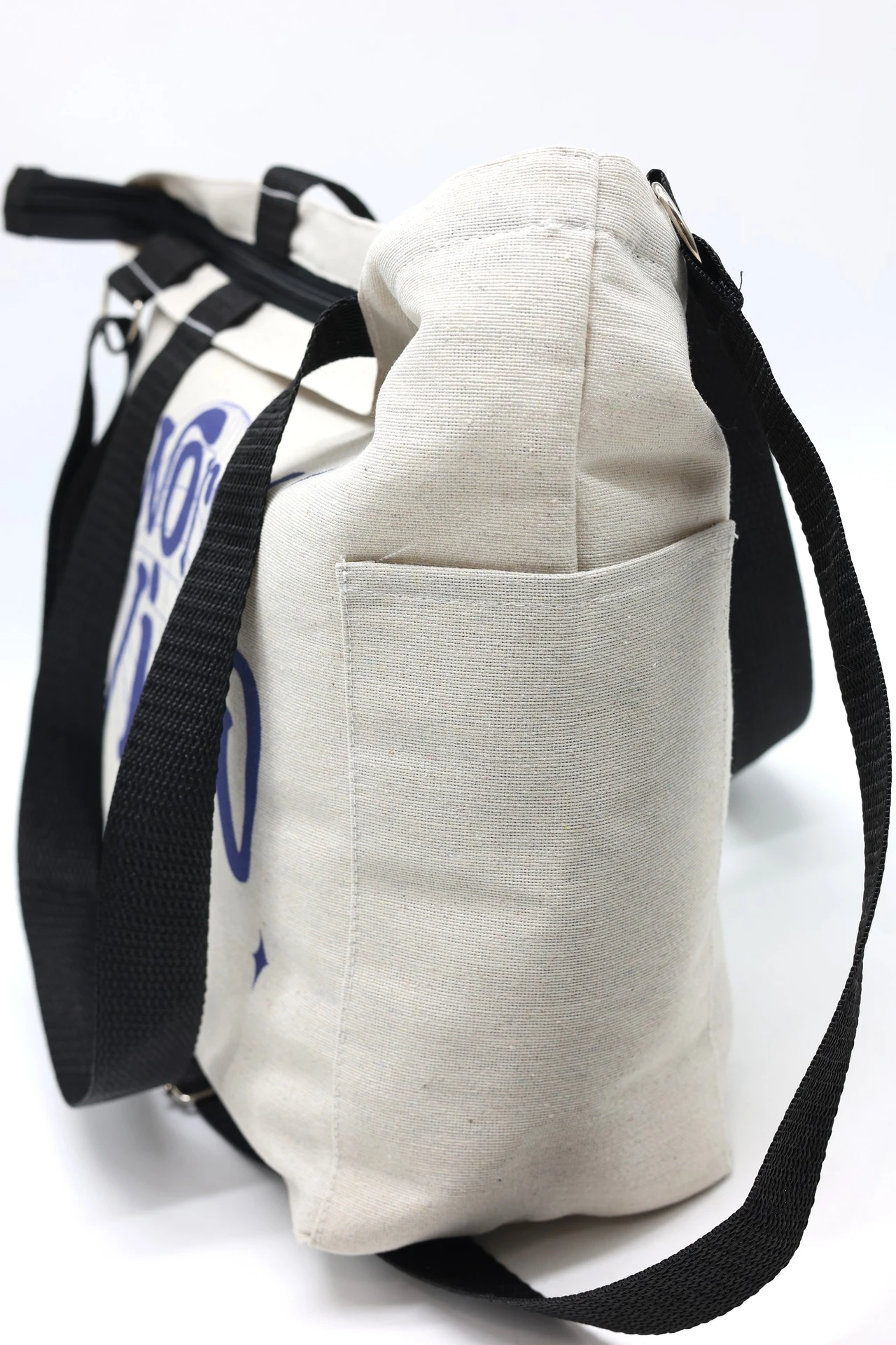 Сумка Тревел из двунитки 26х30х12 см, печать с двух сторон "World View"#4