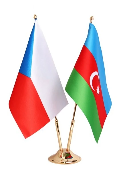 Флагшток настольный (золото, сталь) 2 штока#3