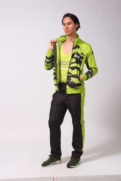 Купить брюки Олимпик спортивные унисекс с полной запечаткой "Green Road"