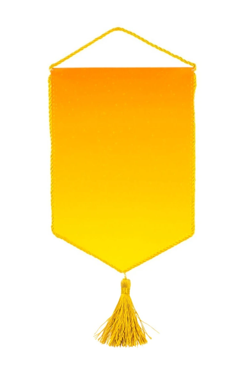 Вымпел Угол печатный со шнуром, декоративная кисть, 20х30 см#3