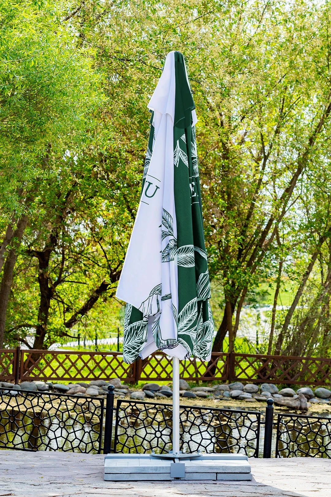 Купить зонт Майями 3 м (купол 3х3 м), с полной запечаткой