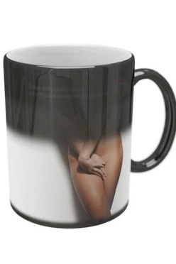 Кружка-хамелеон с принтом "Girl"#1