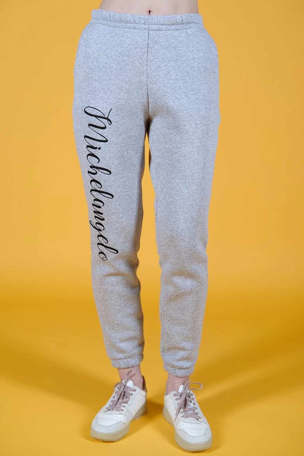 Спортивный костюм Лофт из футера женский, однотонный "The sculptor"#5