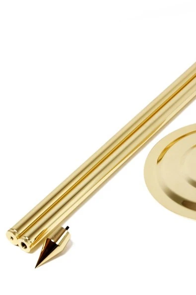 Навершие Конус металлическое хромированное под золото#8 Навершие Конус металлическое хромированное под золото#8