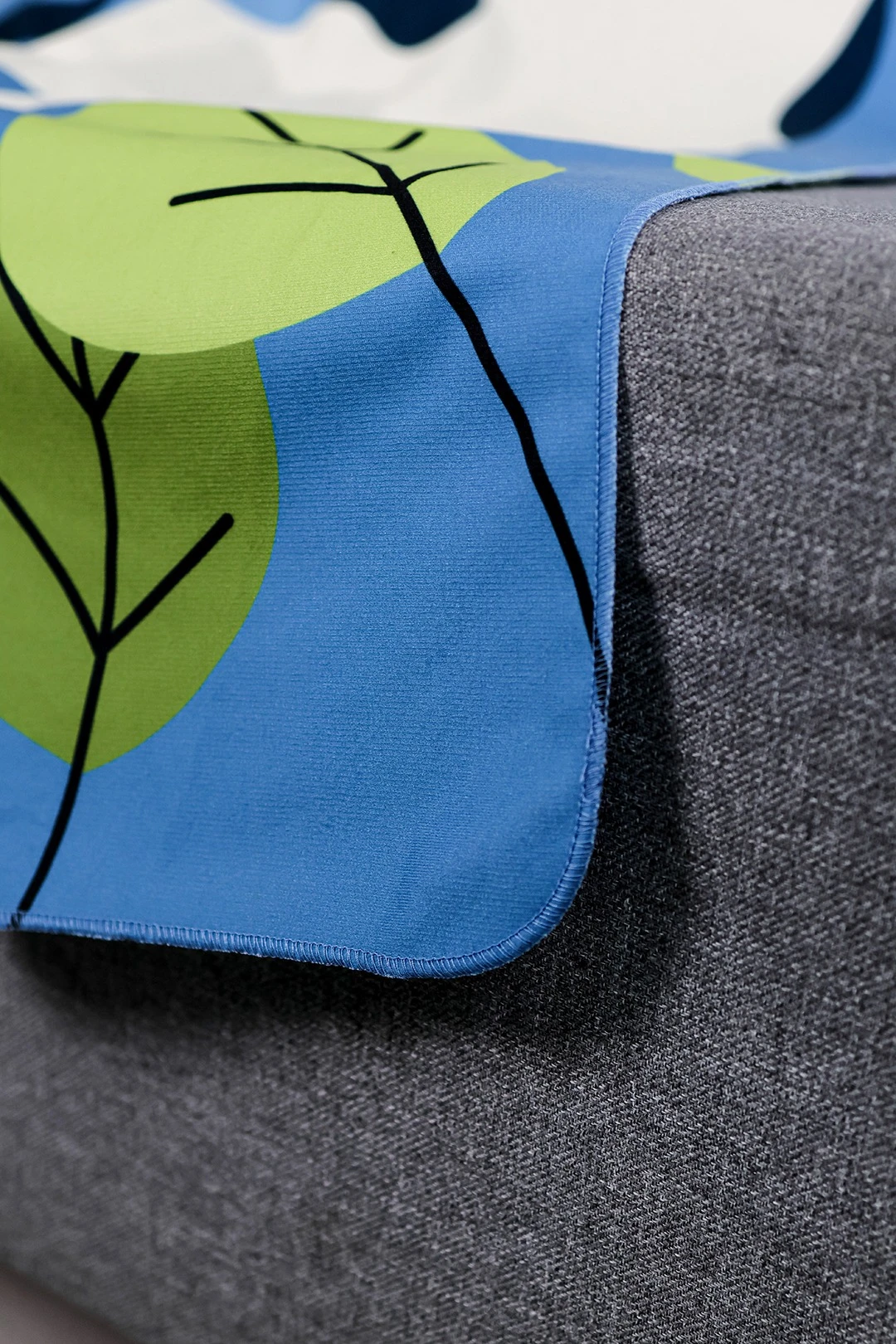 Плед Молли из футера 145х170 см, с полной запечаткой#2