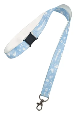 Лента для бейджа блекаут ширина 2 см, с карабином-люкс и замком безопасного разрыва, с печатью#1 Лента для бейджа блекаут ширина 2 см, с карабином-люкс и замком безопасного разрыва, с печатью#1