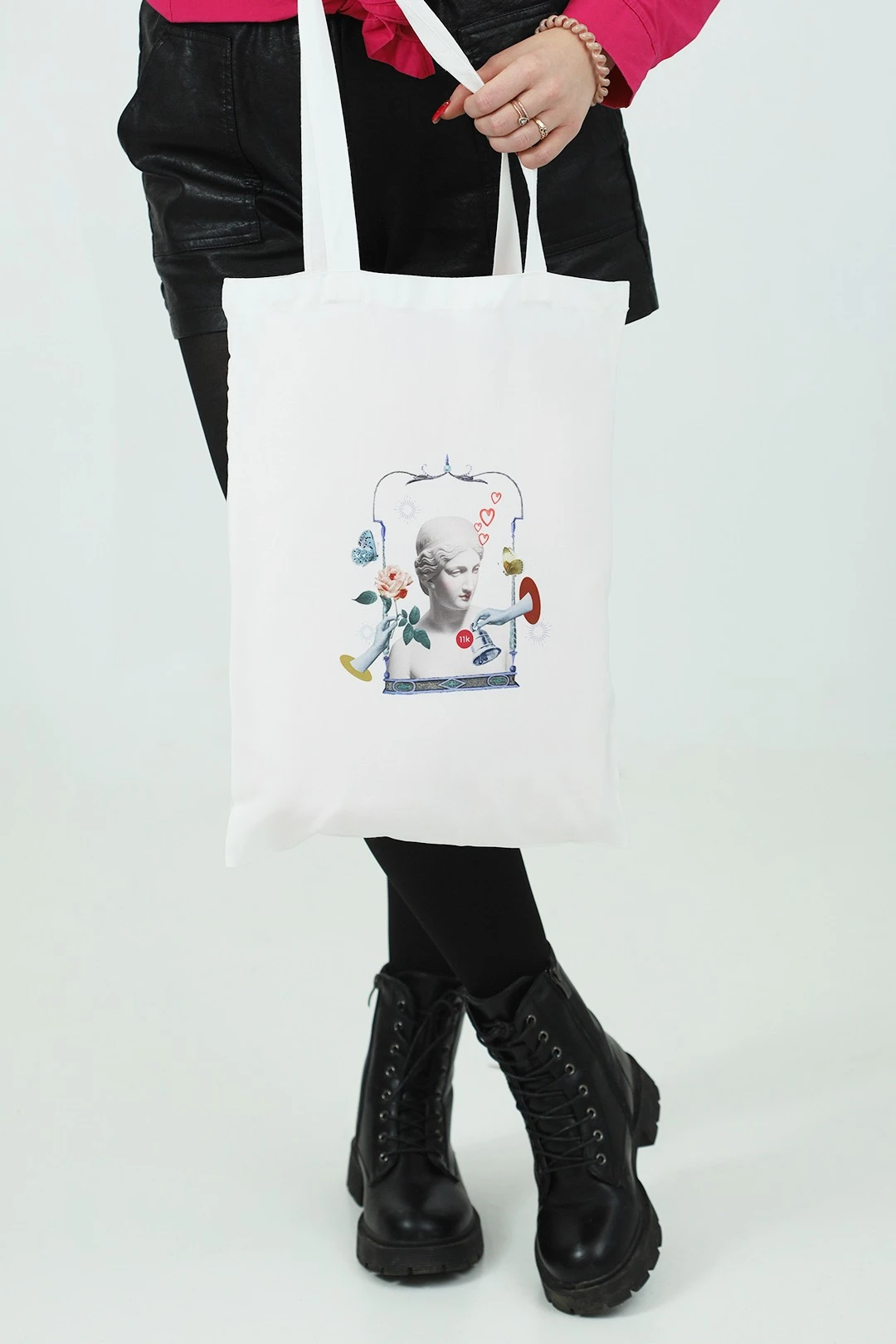 Сумка Румми из канваса 35х45 см, печать с одной стороны "ArtGallery"#1