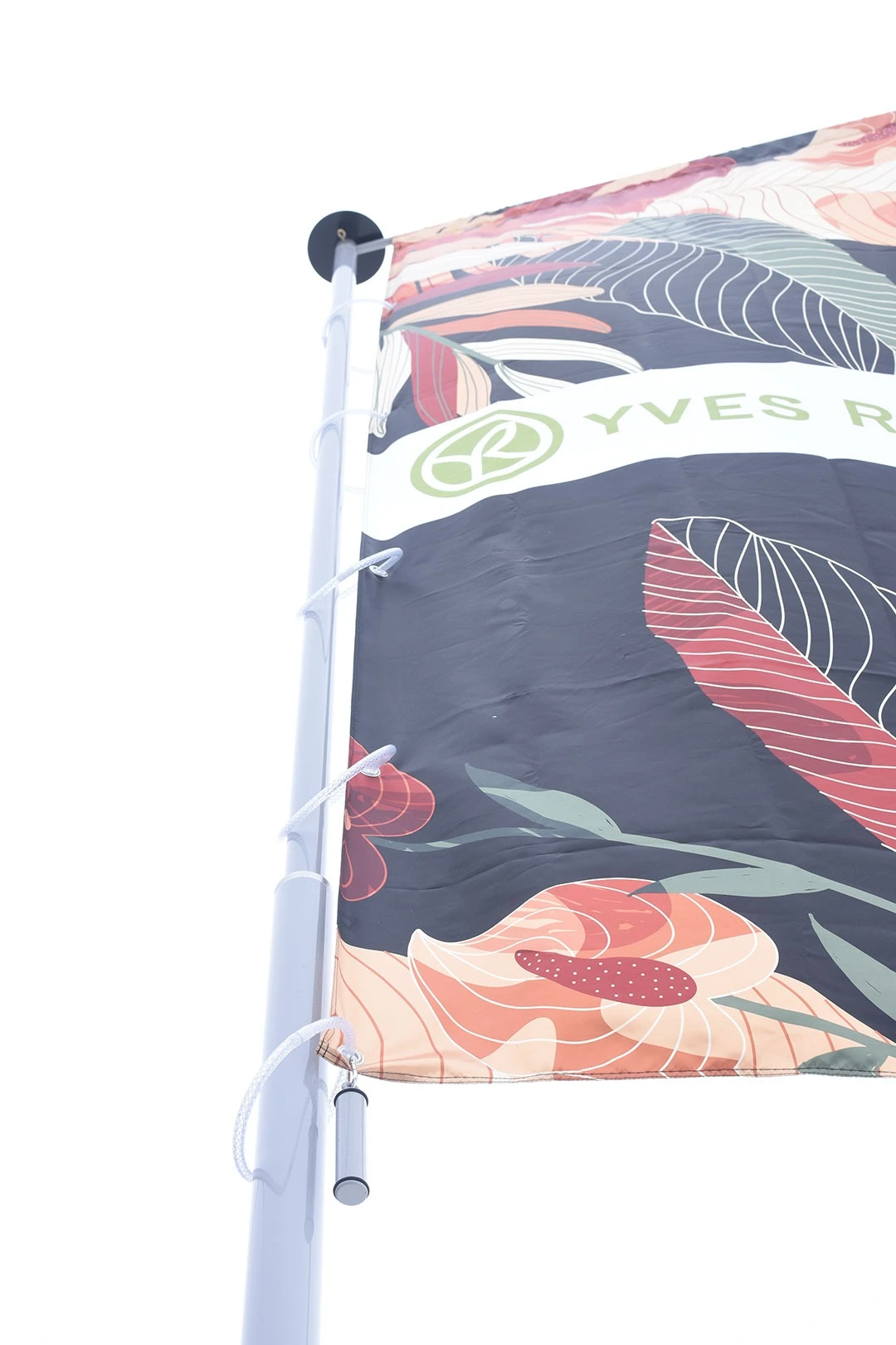 Аренда флагштока из алюминия с открытым механизмом 6 м (покраска)#2