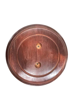 Купить основание деревянное Тарелка 2 штока Каштан
