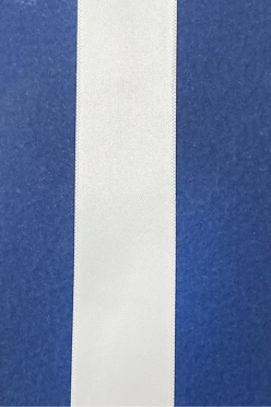 Лента атлас люкс белая ширина 2,5 см#2