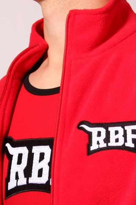 Толстовка Харисон флисовая без капюшона унисекс, однотонная "RBF"#2