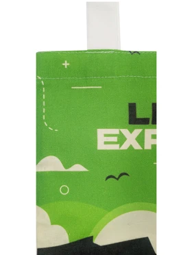 Сумка Айрис из льна 25х35 см, с печатью#2