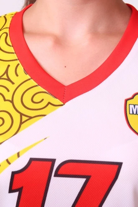 Волейбольная форма Хэнди женская с полной запечаткой "SEROVA 17"#5