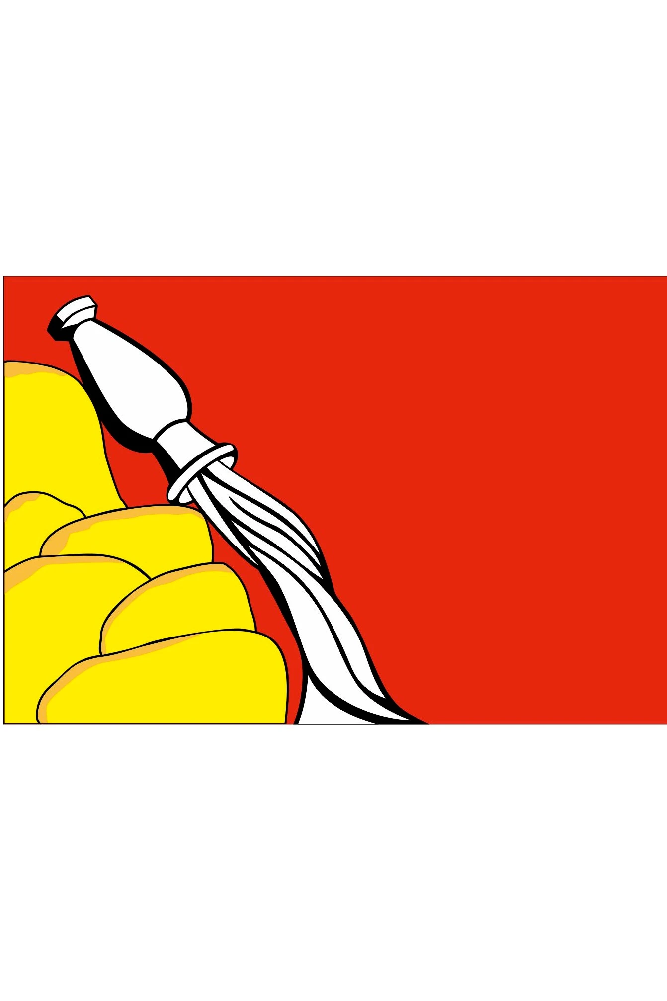 Купить флажок Воронежской области 15х22 см