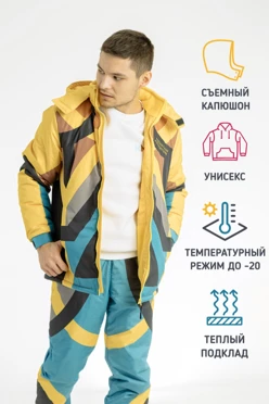 Купить куртку Арктик унисекс, с полной запечаткой