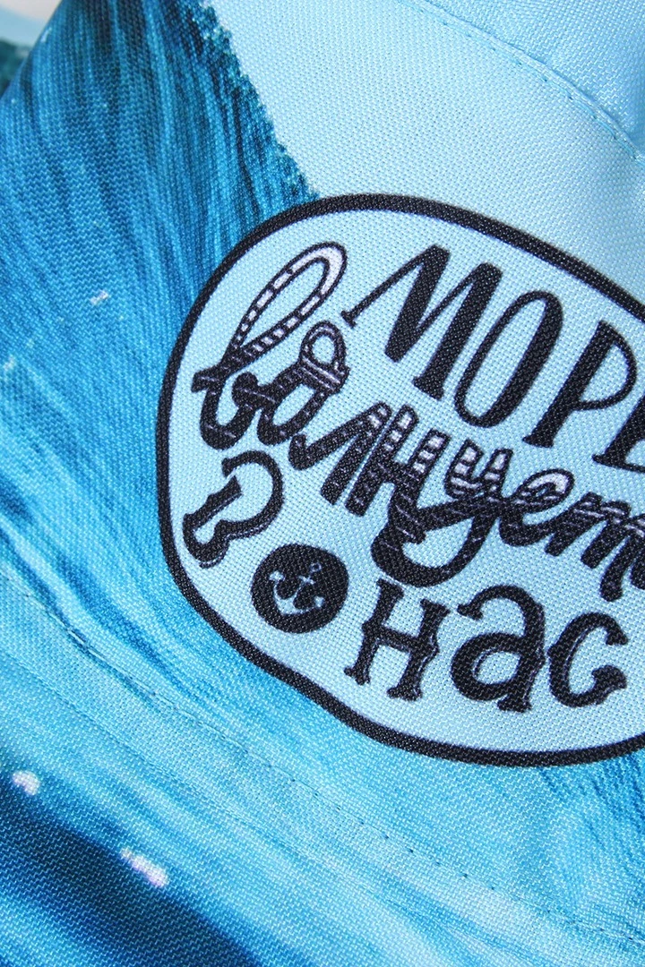 Панама Куба с узкими полями, с полной запечаткой "The sea is agitated within us"#6