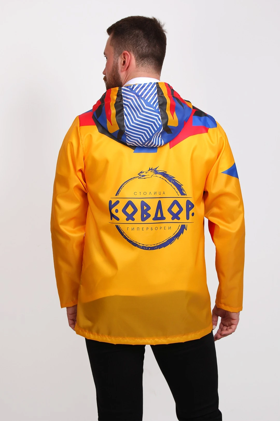 Ветровка Райдер унисекс с полной запечаткой "Kovdor"#4
