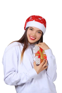 Купить колпак Новогодний с принтом "Snowfall"