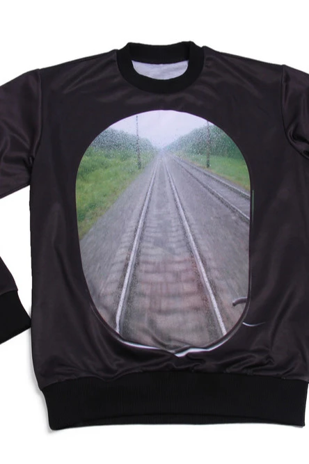 Купить свитшот унисекс "Питер" с полной запечаткой