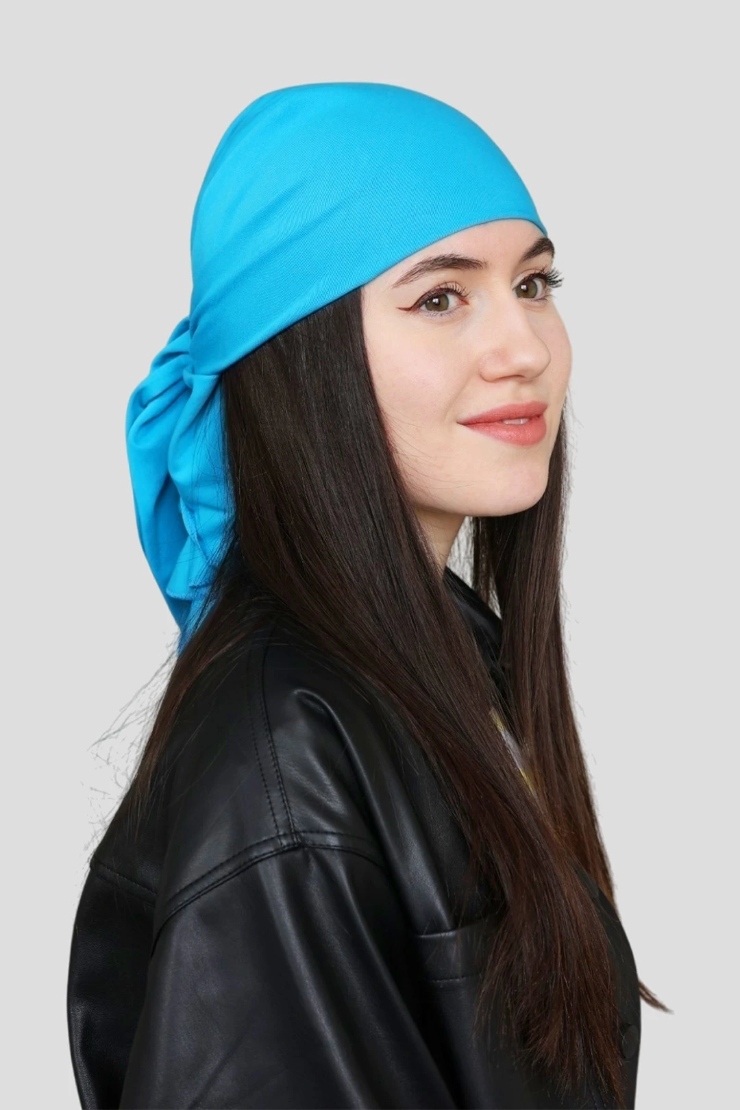 Бандана однотонная, хлопок 80х80 см#2