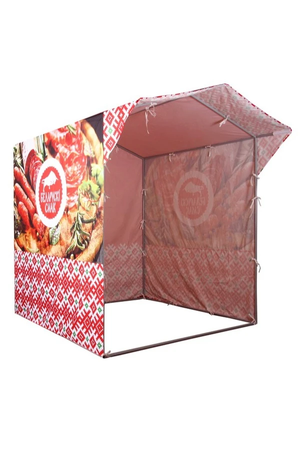 Палатка для промоакций и торговли (с козырьком) 2х2 м#3