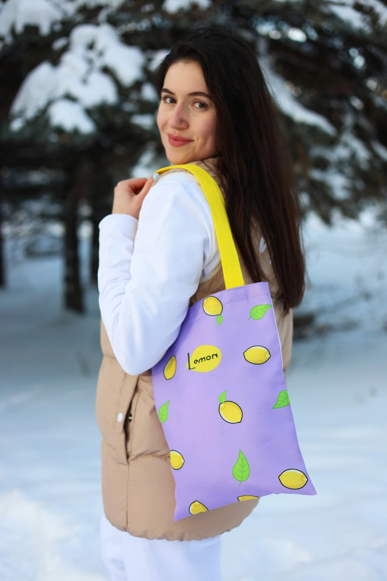 Сумка Бэлл из оксфорда, с печатью#2