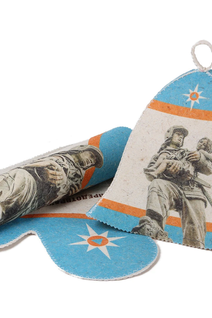 Коврик банный с полной запечаткой "Happy Rescuer's Day!"#2