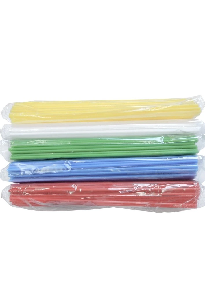 Купить трубочку пластиковую красного цвета