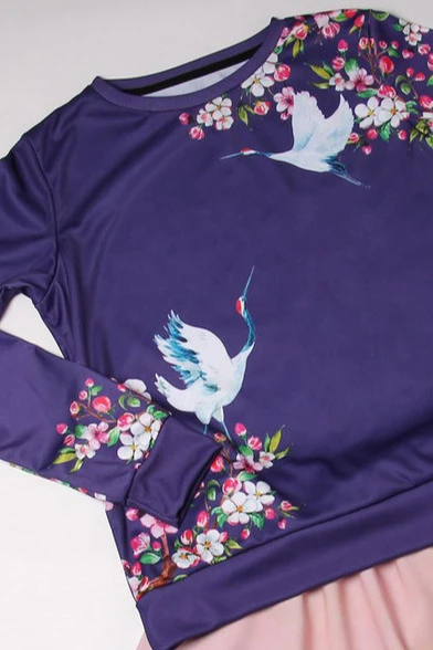 Купить свитшот унисекс "Аисты"