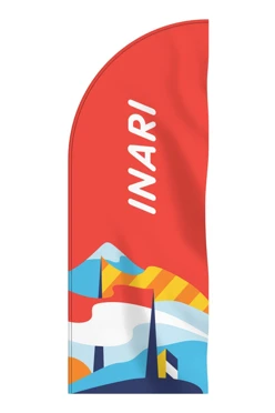 Флаг Парус 90х240 см#1