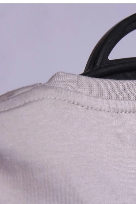 Футболка Премиум унисекс (Modern) однотонная светло-серая (хлопок)#3 Футболка Премиум унисекс (Modern) однотонная светло-серая (хлопок)#3