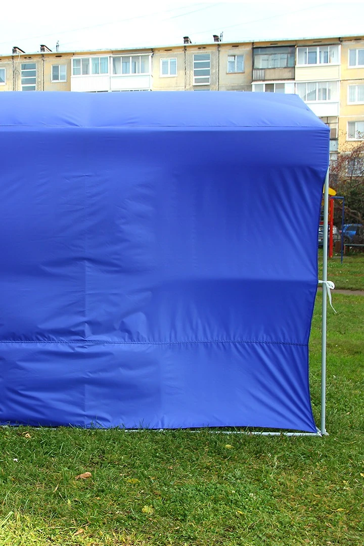 Палатка для промоакции и торговли однотонная (без козырька) 2х3 м#5