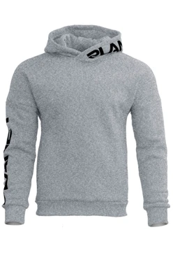 Купить худи Кинг из футера унисекс, однотонную меланж