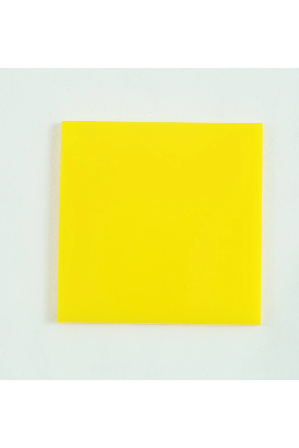 Акрил литой глянцевый 300х600 мм 3 мм, желтый#1