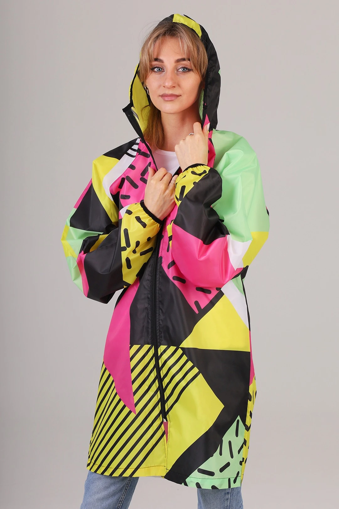 Дождевик Ривер унисекс с полной запечаткой#7 Дождевик Ривер унисекс с полной запечаткой#7