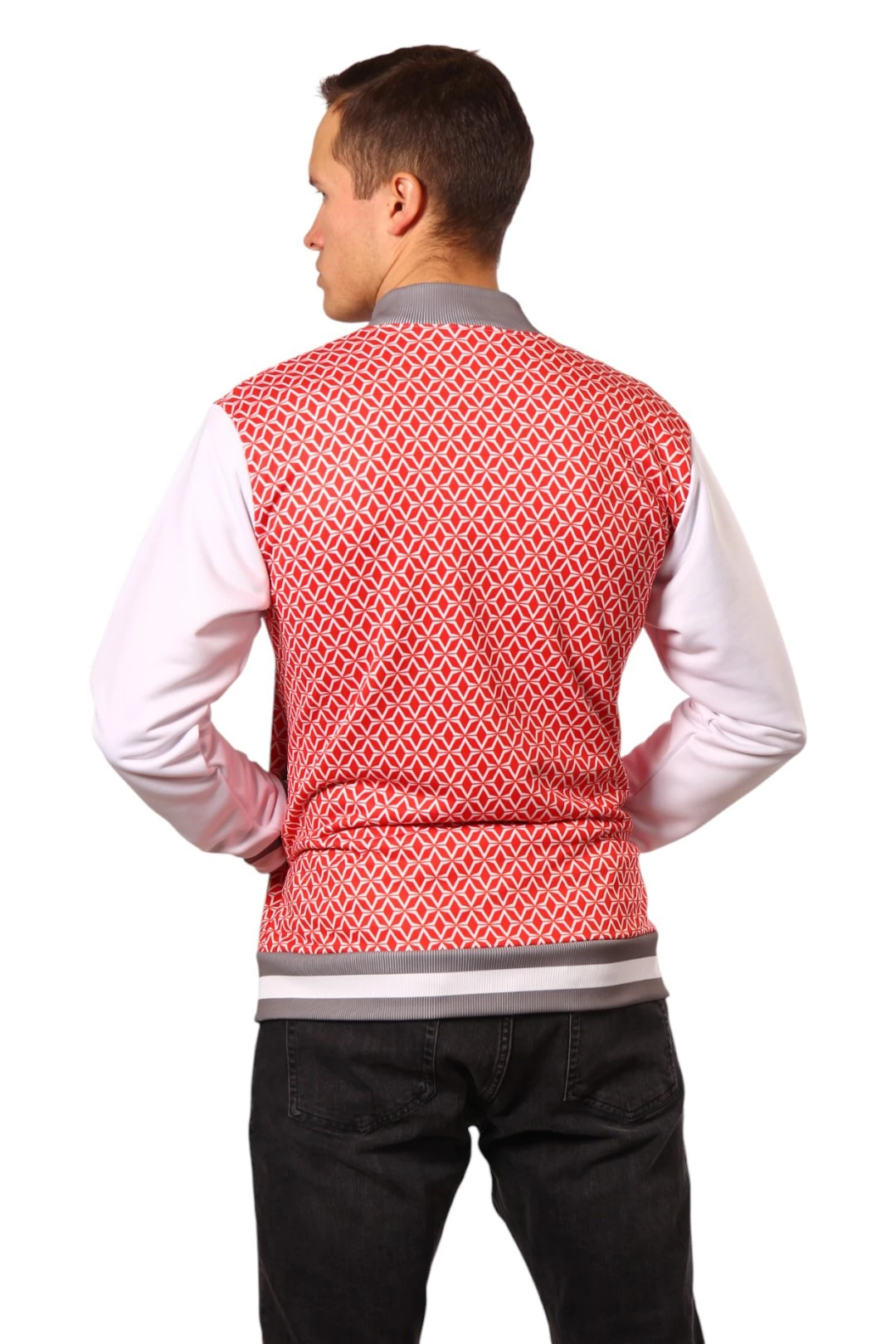 Купить бомбер Блэйд унисекс из футера с полной запечаткой "Awak"