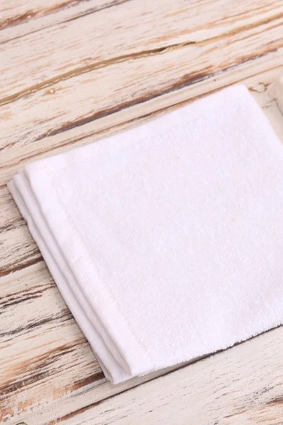 Купить полотенце махровое 30х30 см белое