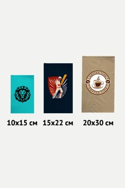 Флажная лента с печатью, прямоугольник#1