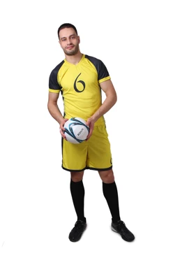 Футбольная форма Эйр мужская комбинированная, с полной запечаткой#1