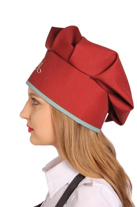 Колпак Ваниль поварской взрослый, с полной запечаткой "Vetri"#4