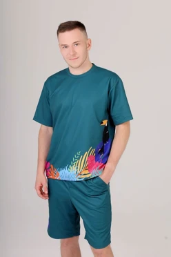 Спортивный костюм Спрайт унисекс из футера хб с полной запечаткой#2